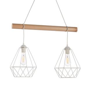 Подвесной светильник ONLI Baldo Typ A, утюг - 2-х ламповый - черный