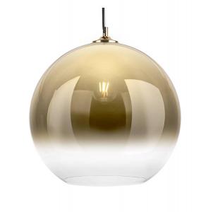 Подвесной светильник Leitmotiv Bubble, золото - прозрачное стекло - 37 x 40 x 37 см