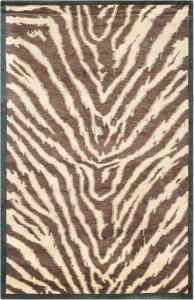 Ковер SAFAVIEH, 275 x 366 см, Tibetan Collection - , Black & Ivory, ручной вязки, современная шерсть, идеален для помещений с высокой проходимостью в гостиной, спальне (TB264A)