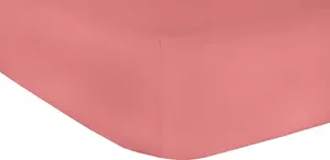 Простыня на резинке Mr. Sandman Elastane Classic, цвет вишневый, 80-90x200-210 см, 220 г/м² Mr.Sandman