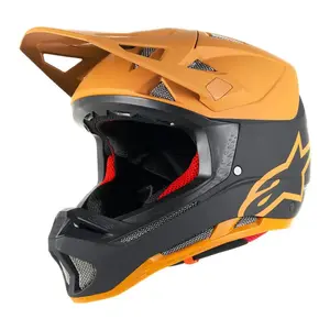 Шлем Alpinestars Missile Tech Racer downhill, оранжевый