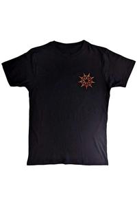 Хлопковая футболка с логотипом The End, So Far Flames Slipknot, черный