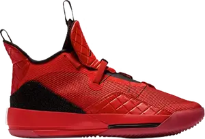Кроссовки Air Jordan 33 GS University Red, красный