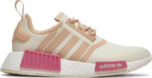 Кроссовки Adidas Wmns NMD_R1 'Wonder White Halo Blush', кремовый