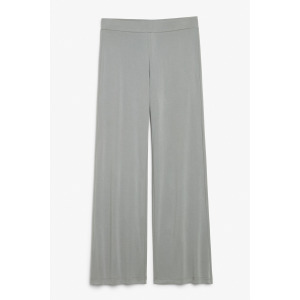 Брюки Monki Wide leg super-soft, серый