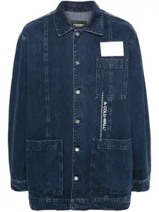 Джинсовая куртка с логотипом A-COLD-WALL*, синий