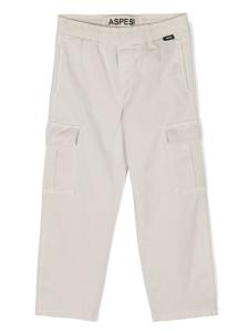 Aspesi узкие брюки карго, нейтральный цвет
