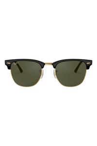 Большие солнцезащитные очки Ray Ban Clubmaster Ray Ban, черный