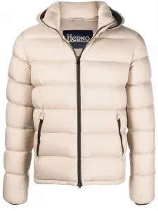 Стеганый пуховик Herno, нейтральный