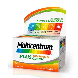 Биологически активная добавка Multicentrum Plus Ginseng & Ginkgo Multicentrum, 30 UD
