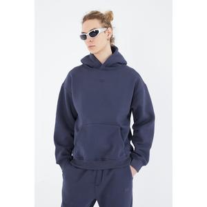 Толстовка Megaman Oversize Fit Basic Hoodie, синий
