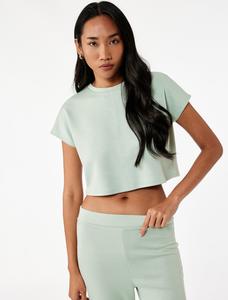 Koton Топ в пастельно-зеленом цвете