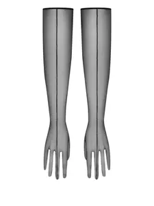 Перчатки L'Amoureuse из тюля Maison Close, черный