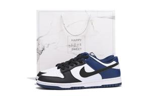 Nike Кроссовки для скейтбординга Dunk Coverage с антискользящим и износостойким верхом, унисекс, черные, белые, синие