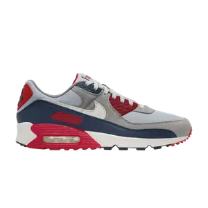 Кроссовки Air Max 90, цвет USA - Light Smoke Grey