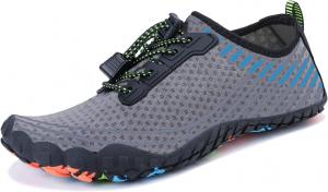Обувь для воды MAYZERO для мужчин и женщин, для плавания и серфинга, пляжная и для бассейна, с широким носком, для походов, акваобувь, зимние домашние тапочки, серый