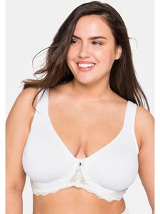 Бюстгальтер на косточках sheego, белый