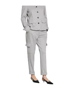 Меланжевые серые брюки-джоггеры в стиле карго Mason'S, серый