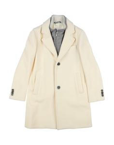 Пальто для девочек Eleventy, кремовый
