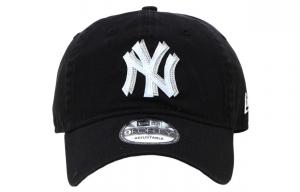 New Era Бейсболка унисекс черная, Black