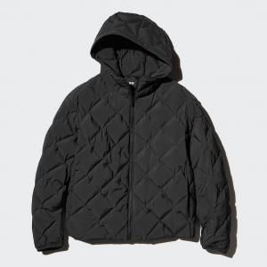 Стеганный пуховик Uniqlo Pufftech, 09 черный