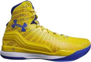Кроссовки Under Armour Micro G ClutchFit Drive Stephen Curry, желтый