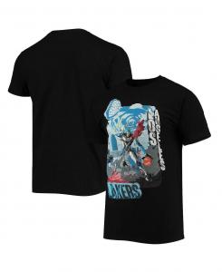 Мужская футболка nba x mcflyy black los angeles lakers identity artist series NBA Exclusive Collection, черный