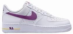 Nike Air Force 1 '07 Lakers White Purple Men, White