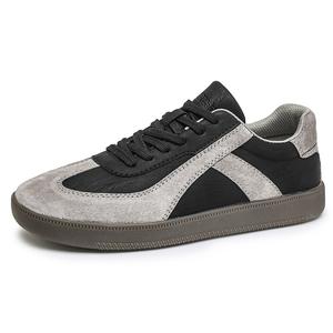 Мужские дышащие и нескользящие низкие кроссовки для скейтбординга SUPEREDGE, Black