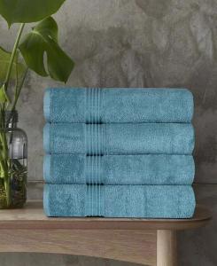 Набор быстросохнущих полотенец Superior из египетского хлопка 8 шт, синий