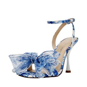 Женские туфли Betsey Johnson Fawn белый / Blue Floral SB-FAWNWB6 Betsey Johnson, белый