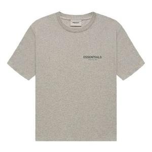 Футболка Fear of God Essentials FW21 Short Sleeve Tee Dark Heather Oatmeal, цвет dark heather oatmeal