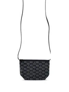 Сумка-тоут на молнии с узором Moreau, черный