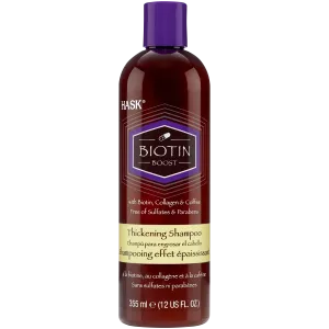 Hask Biotyna укрепляющий шампунь для ослабленных и тонких волос, 355 мл