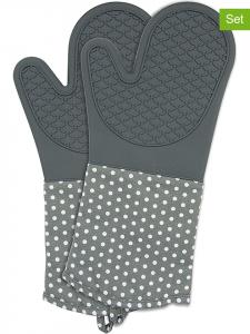 Wenko Комплект из 2 прихваток для духовки серого цвета - (Д)37,5 x (Ш)18,5 см