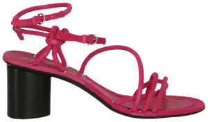 Замшевые сандалии Ferragamo Wmns Augusta 60, цвет "Розовый"