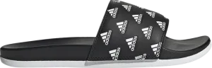 Сандалии Adidas Adilette Comfort Slide 'Repeat Logo - Black', черный