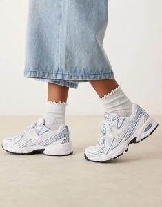 Кроссовки New Balance 740 в синюю клетку — эксклюзивно на ASOS