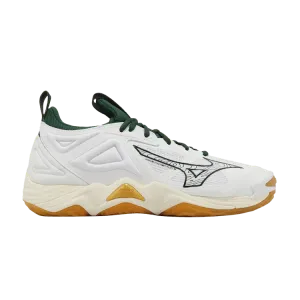 Кроссовки Wave Momentum 3 'White Green Gold', белый