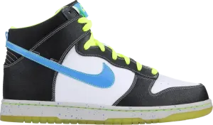 Кроссовки Nike Dunk High AS Premium 'White Blue Glow', белый