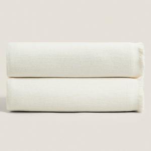 Плед Zara Home Plain Multipurpose, белый