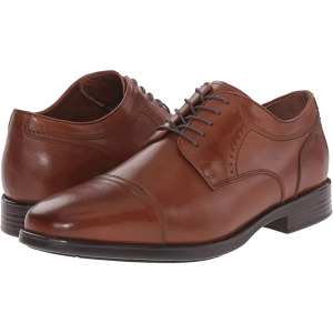 Оксфорды Waterproof XC4 Branning Cap Dress Cap Toe Oxford Johnston & Murphy, коричневый