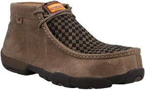 Ботинки Twisted X Men's Taupe с наноподноском и 15 см голенищем, тауп, черный