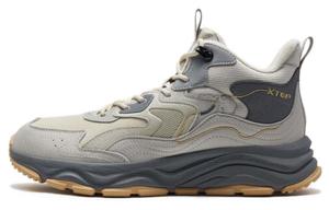 Антискользящие износостойкие мужские повседневные кроссовки низкие Mica Gray Dove Gray XTEP, Mica Gray/Dove Gray