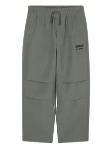 Брюки с эластичным поясом Dkny Kids, зеленый