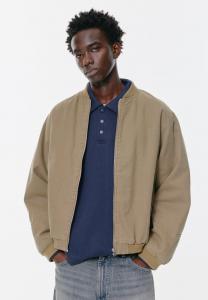 Куртка PULL&BEAR Bomber Jacket, Ochre