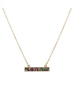 Ожерелье из ракушек-абалонов Hollywood Sensation, gold