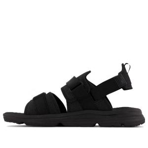 Сандалии 750 sandal 'triple black' New Balance, черный