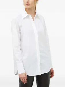 Длинная двубортная рубашка Christiane Day Birger Et Mikkelsen, белый