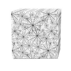 Набор салфеток, 100 % полиэстер, набор из 4 шт., 18x18 дюймов, Spooky Spider Webs